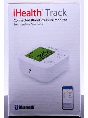 iHealth Track Connected Blood Pressure Monitor Bluetooth
